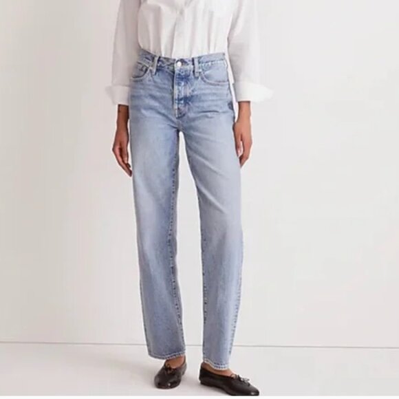 Madewell Denim - Madewell Low-Slung Straight Jeans - NWT